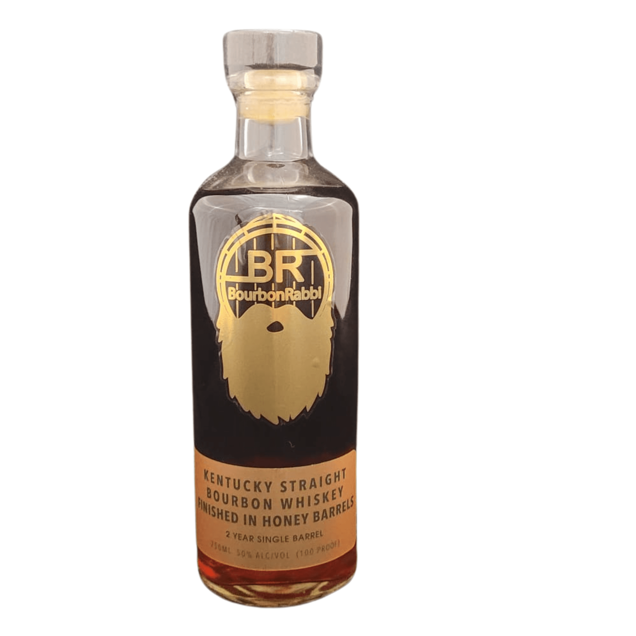 Bourbon Rabbi Honey Finish Bourbon Whiskey - Front
