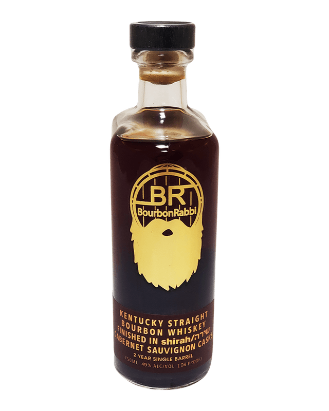 Bourbon Rabbi Cabernet Sauvignon Finish Bourbon Whiskey - Front